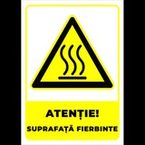 indicator pentru atentie suprafata fierbinte